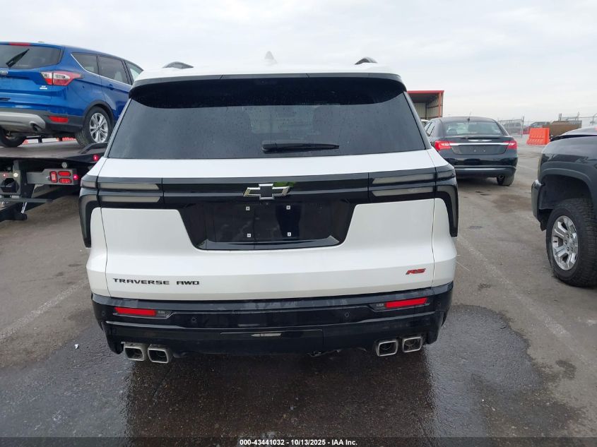 2024 Chevrolet Traverse Awd Rs VIN: 1GNEVLKS0RJ146775 Lot: 43441032
