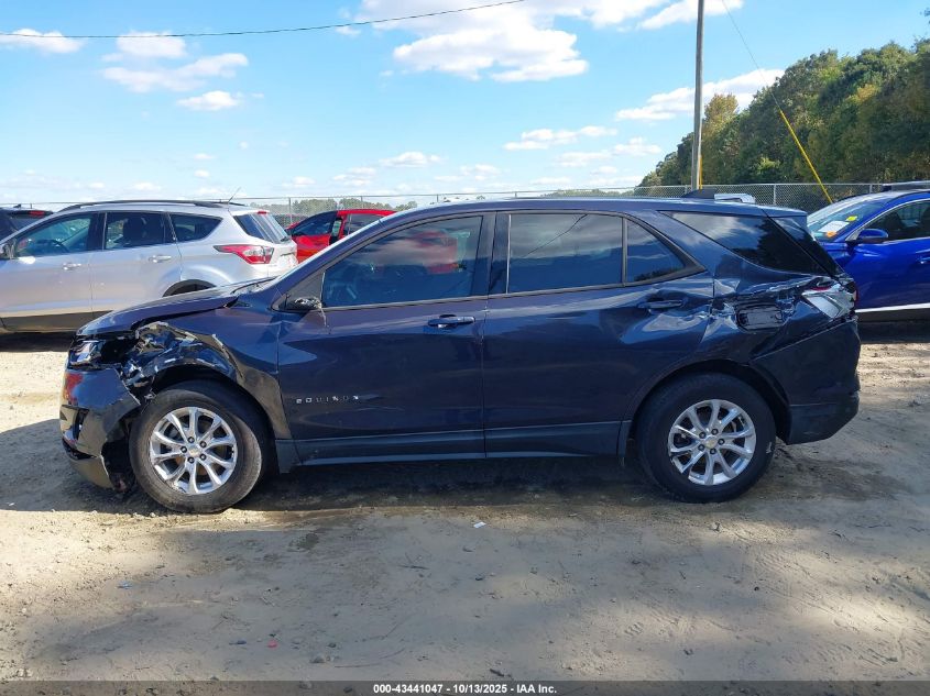 2019 Chevrolet Equinox Ls VIN: 3GNAXHEVXKS543927 Lot: 43441047