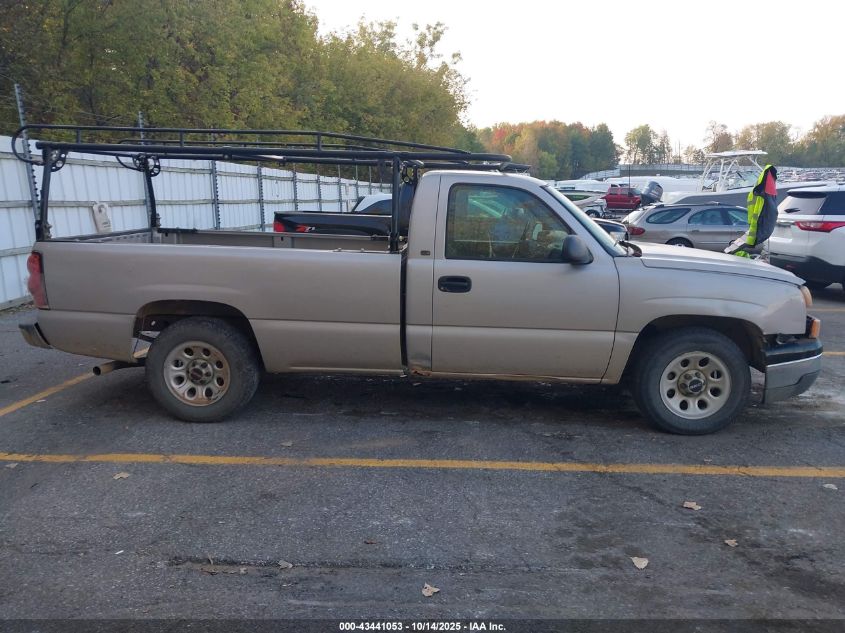 2005 Chevrolet Silverado 1500 Work Truck VIN: 1GCEC14V65Z336473 Lot: 43441053