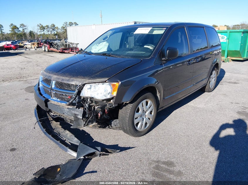 Vin: 2c4rdgbg2hr586751, lot: 43935930, dodge grand caravan se 20172