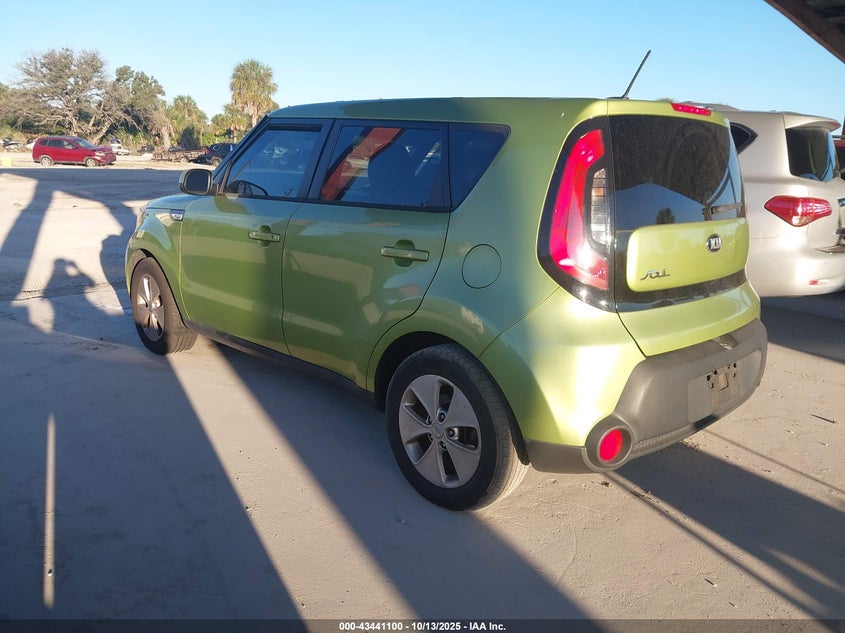 2016 KIA SOUL KNDJN2A23G7826666