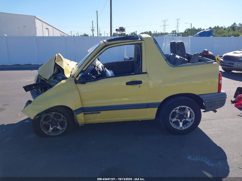 2002 Chevrolet Tracker VIN: 2CNBE18C126924502 Lot: 43441101