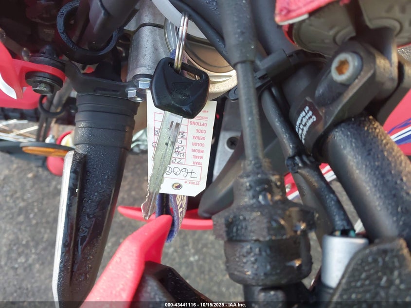 2022 Honda Crf450 Rl VIN: JH2PD111XNK302429 Lot: 43441116