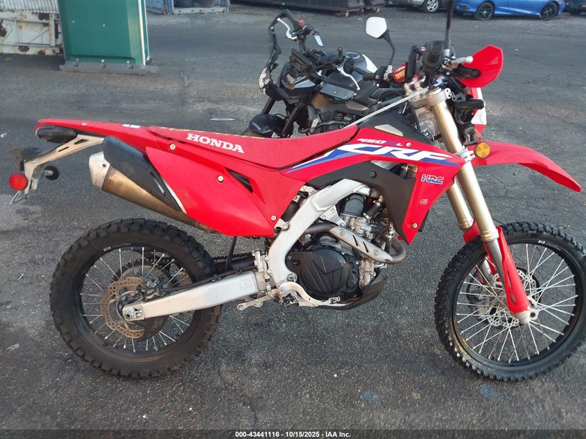 2022 Honda Crf450 Rl VIN: JH2PD111XNK302429 Lot: 43441116