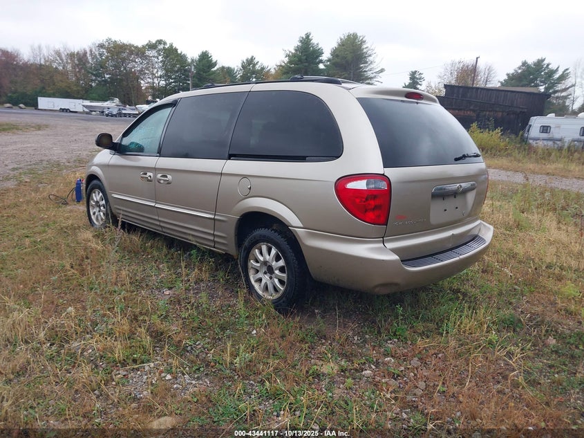 2003 Chrysler Town & Country Lxi gold van gasoline 2C8GP54L93R372831 photo #4