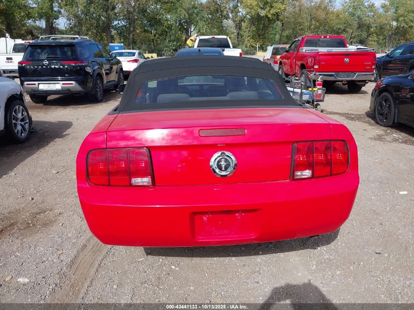 2007 Ford Mustang V6 Deluxe/V6 Premium VIN: 1ZVFT84N475327923 Lot: 43441133