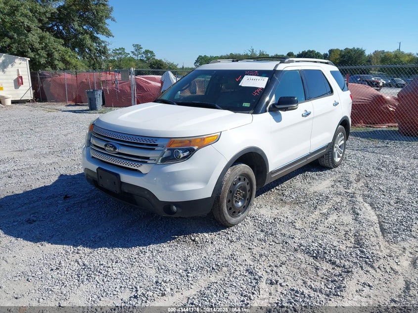 2013 Ford Explorer Xlt white other gasoline 1FM5K8D89DGA20576 photo #3