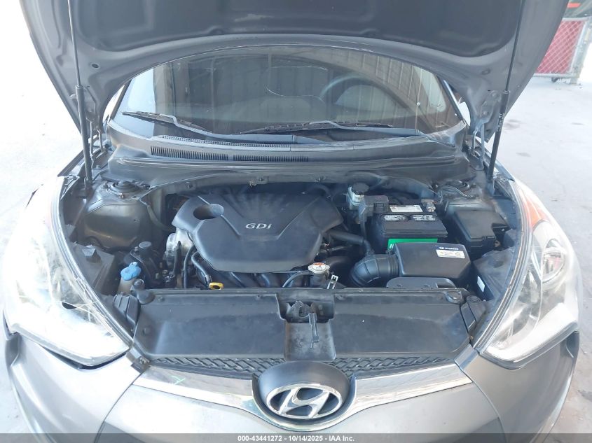 2017 Hyundai Veloster VIN: KMHTC6AD4HU309804 Lot: 43441272