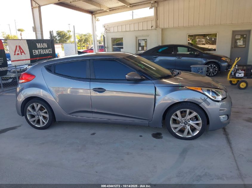 2017 Hyundai Veloster VIN: KMHTC6AD4HU309804 Lot: 43441272