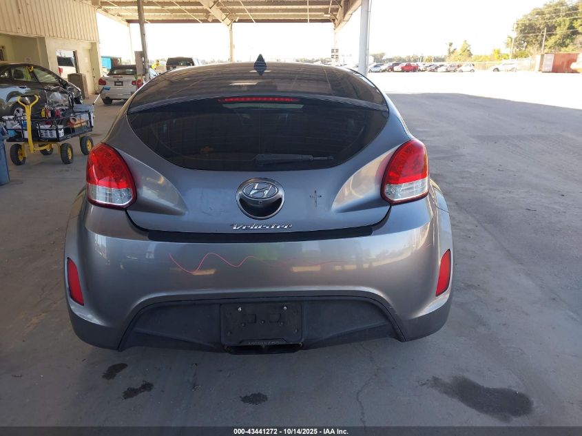 2017 Hyundai Veloster VIN: KMHTC6AD4HU309804 Lot: 43441272