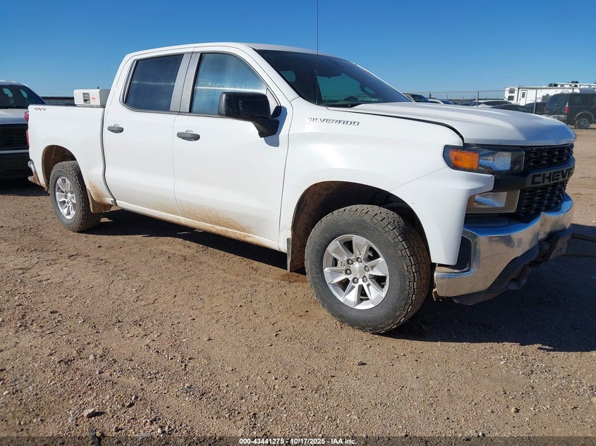 2019 CHEVROLET SILVERADO 1500 WORK TRUCK - 3GCUYAEF5KG293437