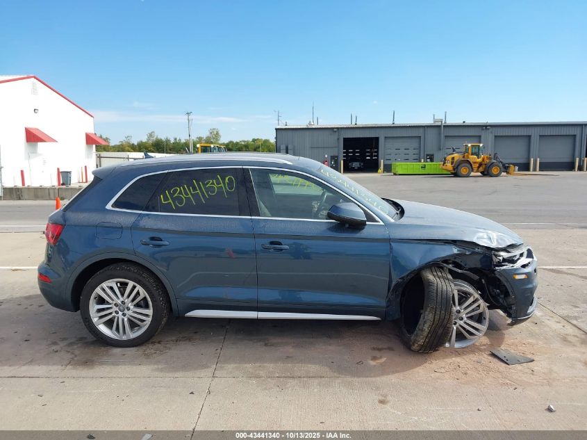 2018 Audi Q5 2.0T Premium/2.0T Tech Premium VIN: WA1BNAFY6J2206226 Lot: 43441340
