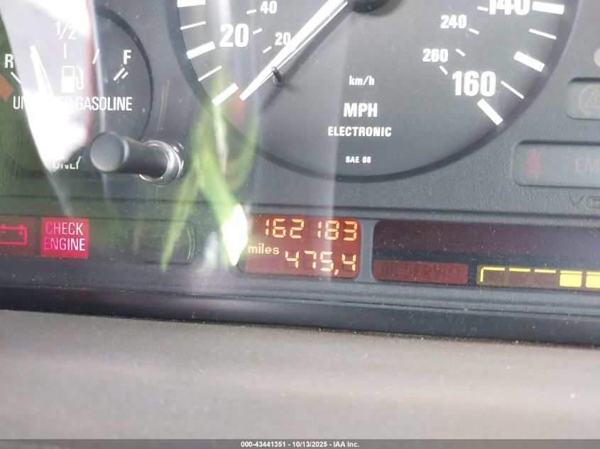 1993 BMW 525 I VIN: WBAHD5310PGB36123 Lot: 43441351