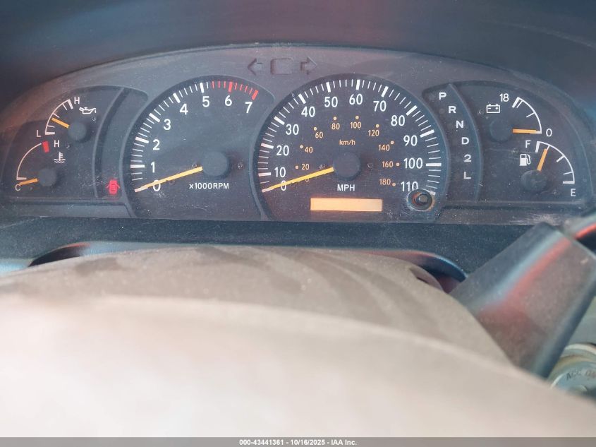 2001 Toyota Tundra Sr5 V8 VIN: 5TBRT34141S136089 Lot: 43441361