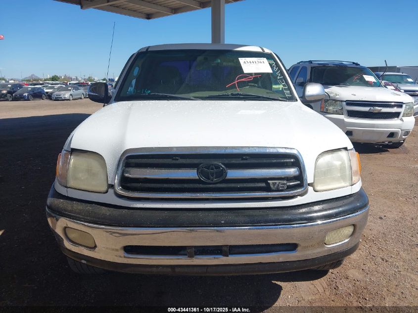 2001 Toyota Tundra Sr5 V8 VIN: 5TBRT34141S136089 Lot: 43441361