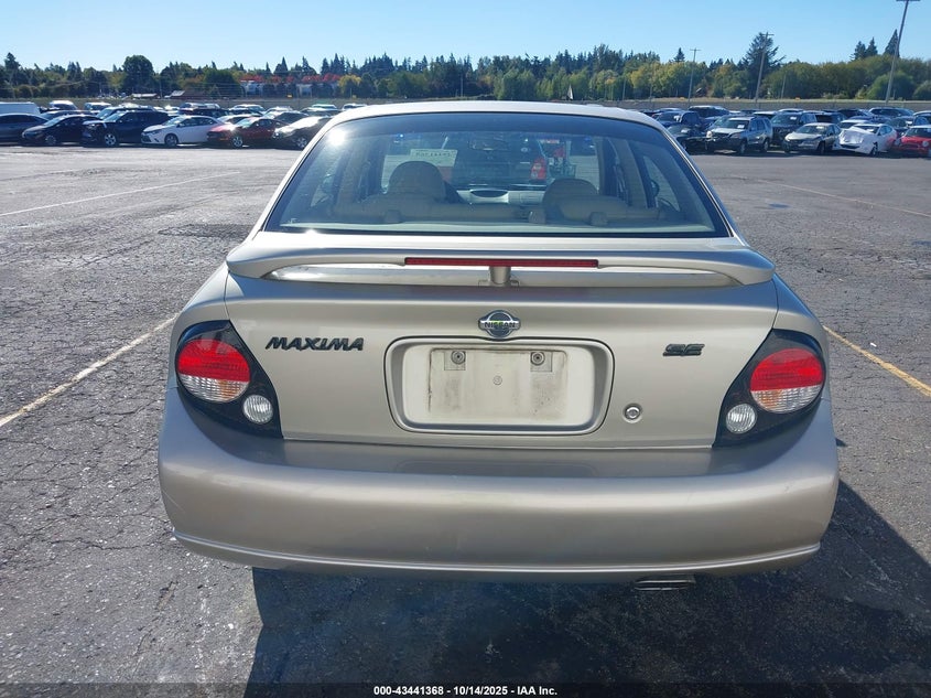 2001 Nissan Maxima Se VIN: JN1CA31D31T811873 Lot: 43441368