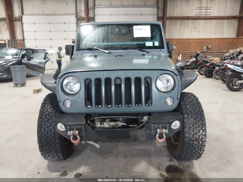 2015 Jeep Wrangler Unlimited Rubicon VIN: 1C4HJWFG5FL607431 Lot: 43441415