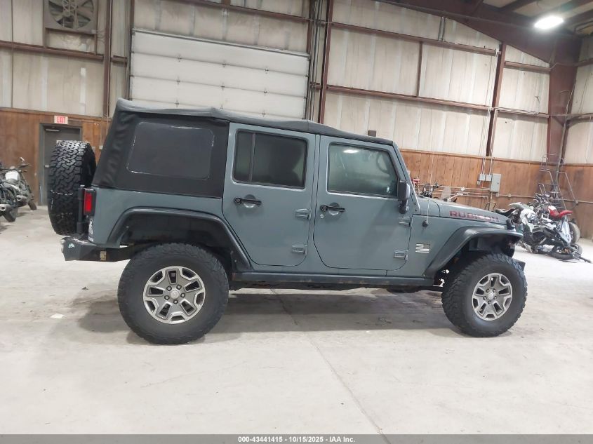 2015 Jeep Wrangler Unlimited Rubicon VIN: 1C4HJWFG5FL607431 Lot: 43441415