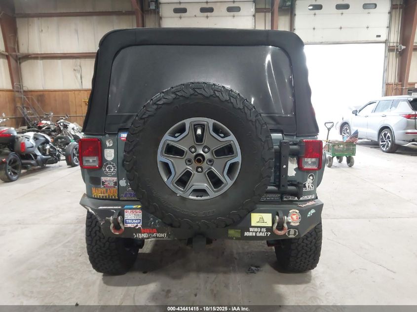2015 Jeep Wrangler Unlimited Rubicon VIN: 1C4HJWFG5FL607431 Lot: 43441415