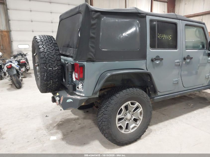 2015 Jeep Wrangler Unlimited Rubicon VIN: 1C4HJWFG5FL607431 Lot: 43441415
