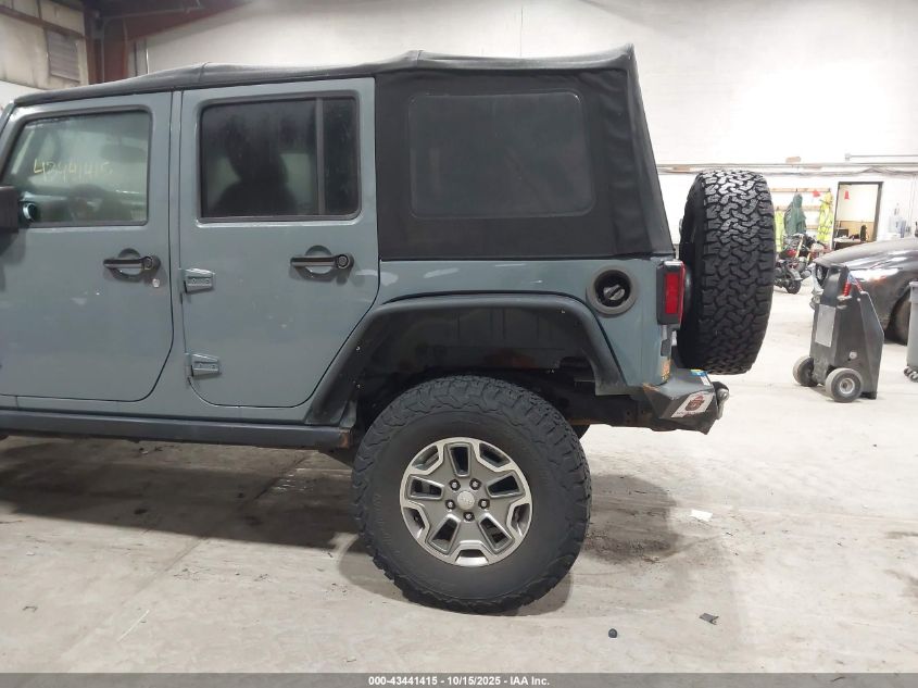 2015 Jeep Wrangler Unlimited Rubicon VIN: 1C4HJWFG5FL607431 Lot: 43441415