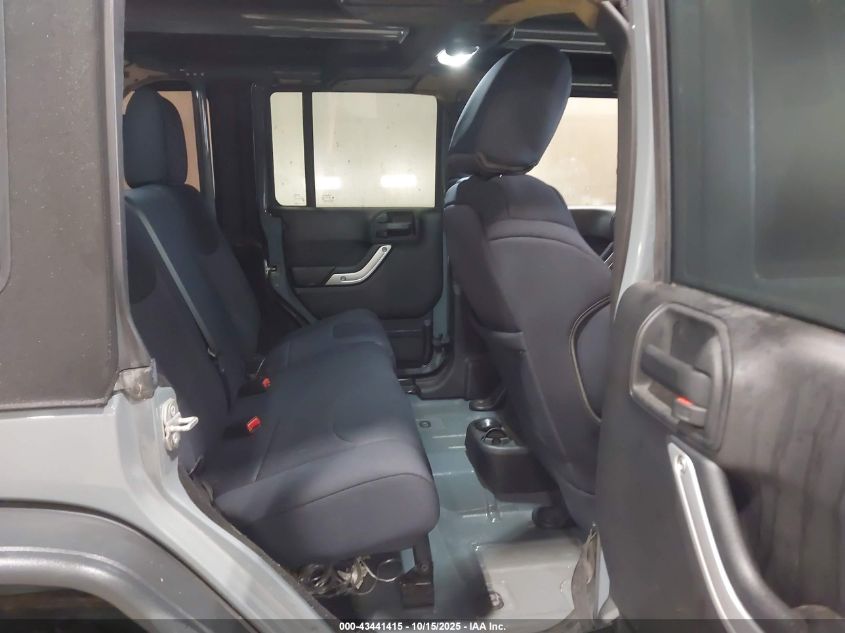 2015 Jeep Wrangler Unlimited Rubicon VIN: 1C4HJWFG5FL607431 Lot: 43441415