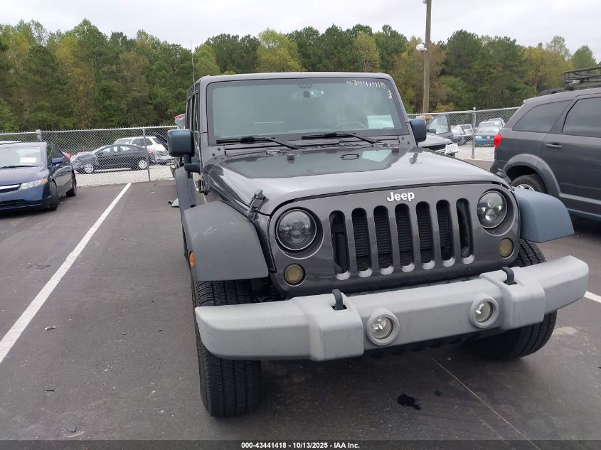 2018 Jeep Wrangler Jk Unlimited Sport S 4X4 VIN: 1C4BJWDG9JL896315 Lot: 43441418