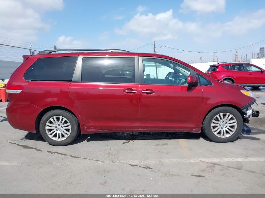 2014 Toyota Sienna Xle V6 8 Passenger VIN: 5TDYK3DC8ES433024 Lot: 43441428