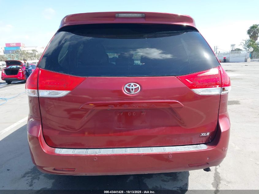 2014 Toyota Sienna Xle V6 8 Passenger VIN: 5TDYK3DC8ES433024 Lot: 43441428