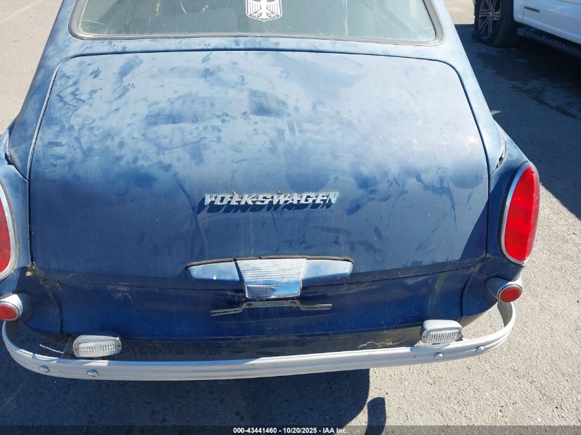 1967 Volkswagen Type 3 VIN: 317107788 Lot: 43441460