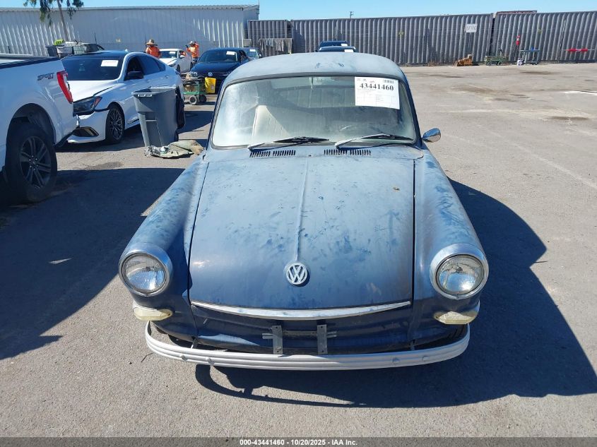 1967 Volkswagen Type 3 VIN: 317107788 Lot: 43441460