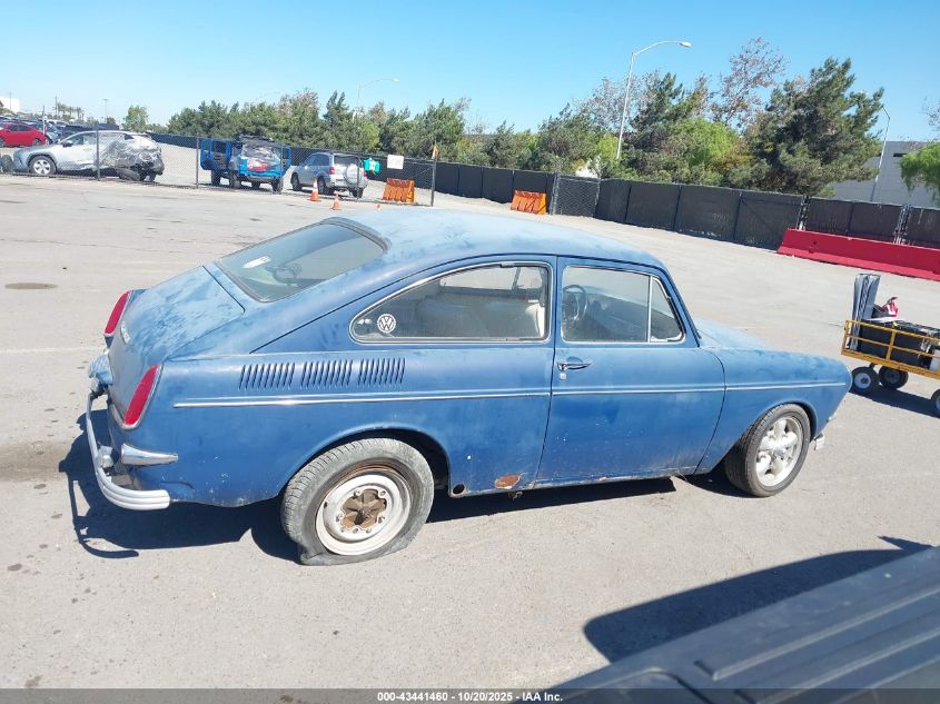 1967 Volkswagen Type 3 VIN: 317107788 Lot: 43441460