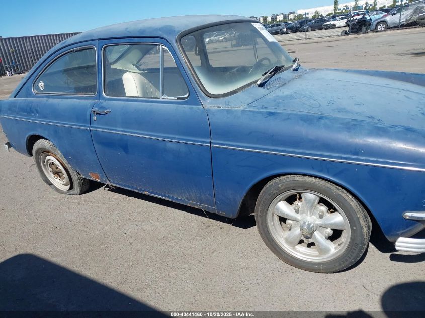 1967 Volkswagen Type 3 VIN: 317107788 Lot: 43441460