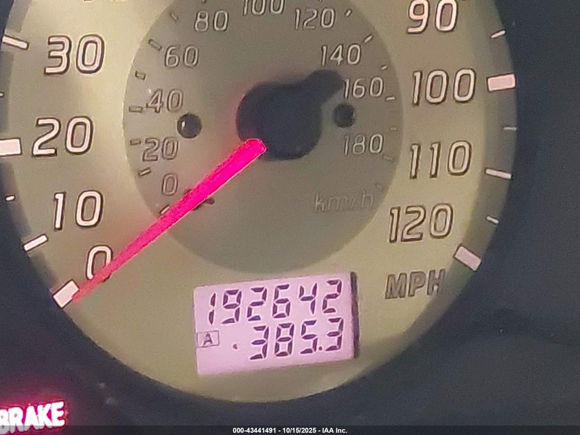 2001 Nissan Pathfinder Se VIN: JN8DR09Y31W570903 Lot: 43441491