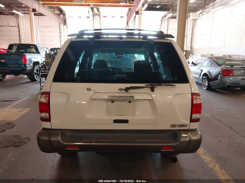 2001 Nissan Pathfinder Se VIN: JN8DR09Y31W570903 Lot: 43441491