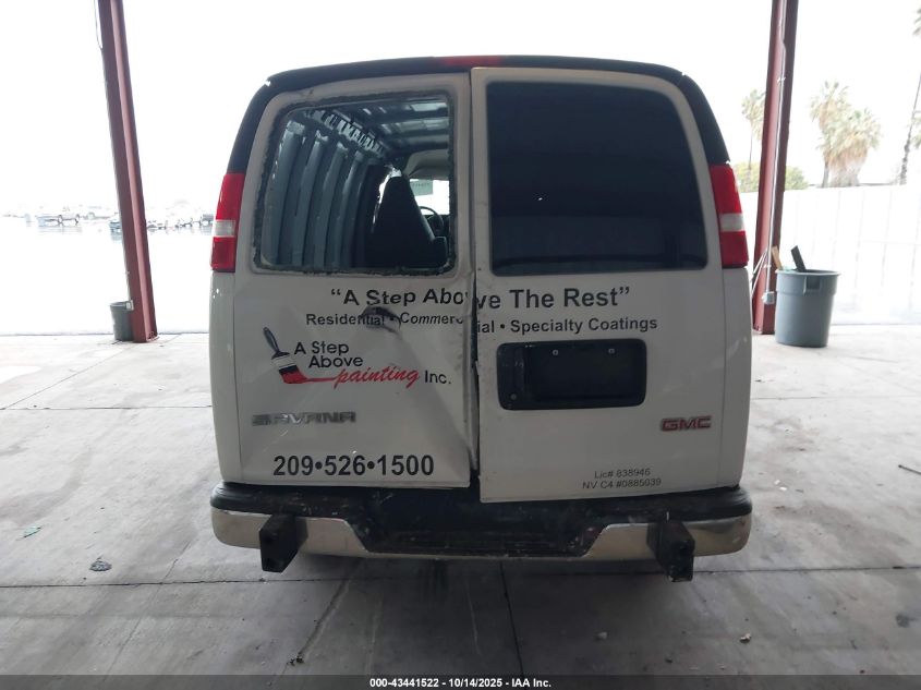 2019 GMC Savana 2500 Work Van VIN: 1GTW7AFG9K1227023 Lot: 43441522