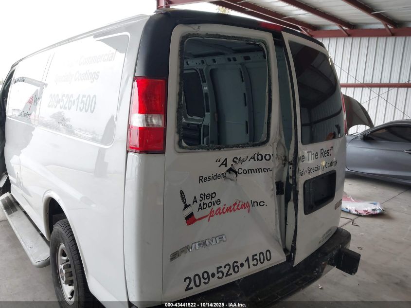 2019 GMC Savana 2500 Work Van VIN: 1GTW7AFG9K1227023 Lot: 43441522