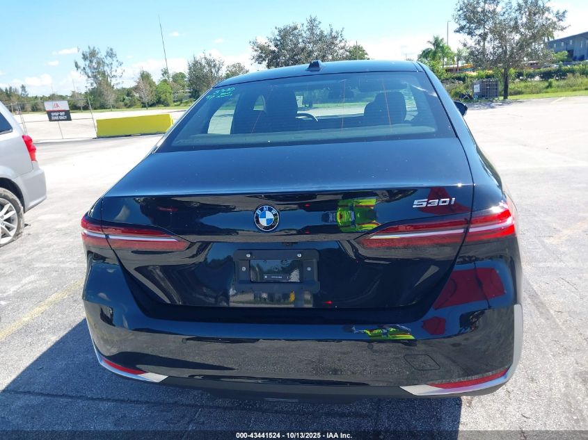 2026 BMW 530I VIN: WBA43FJ06TCV83202 Lot: 43441524