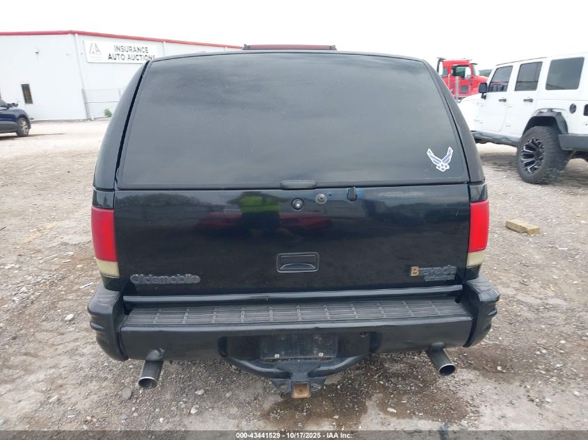 1997 Oldsmobile Bravada VIN: 1GHDT13WXV2725030 Lot: 43441529