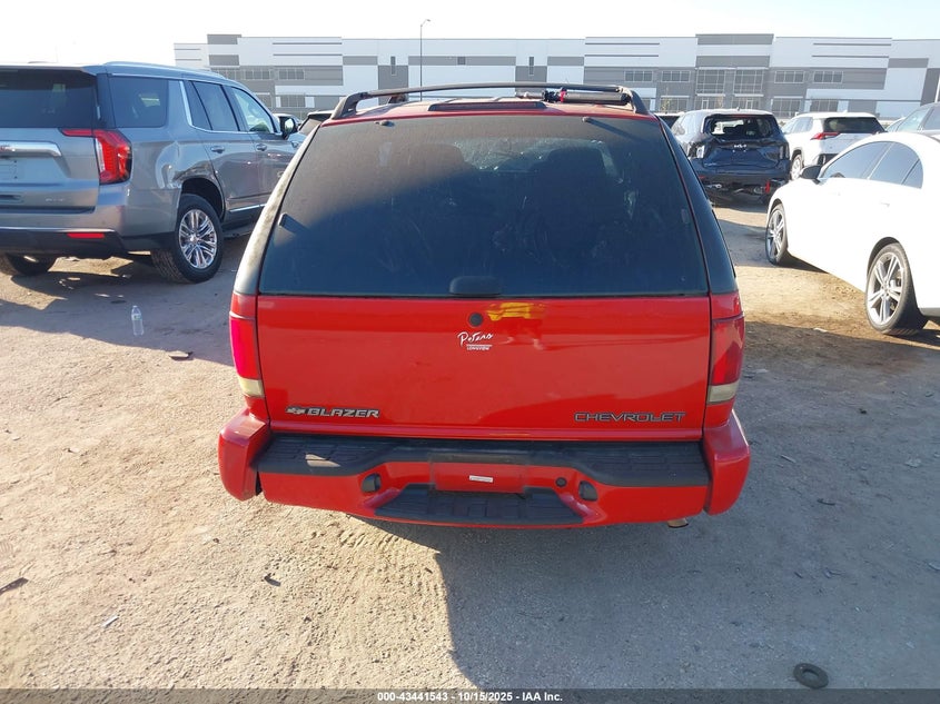2003 Chevrolet Blazer Ls VIN: 1GNCS18XX3K101366 Lot: 43441543