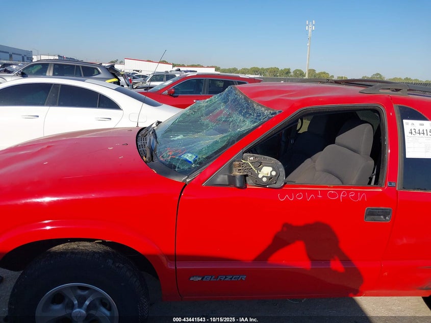 2003 Chevrolet Blazer Ls VIN: 1GNCS18XX3K101366 Lot: 43441543