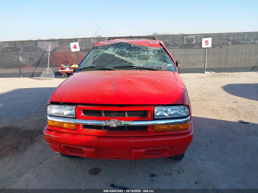 2003 Chevrolet Blazer Ls VIN: 1GNCS18XX3K101366 Lot: 43441543