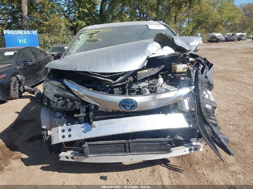 2021 Toyota Sienna Xle VIN: 5TDJRKEC3MS037460 Lot: 43441553