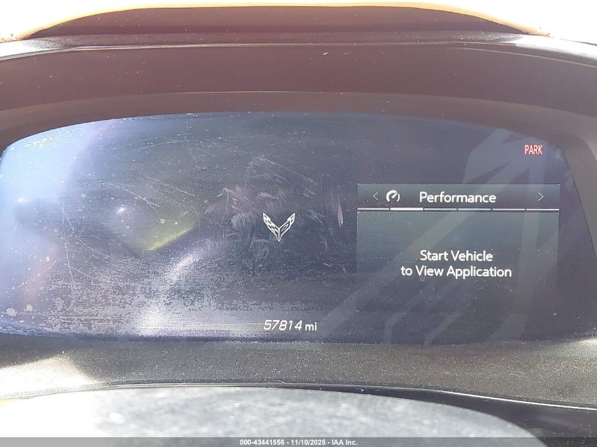 2021 Chevrolet Corvette Stingray Rwd 3Lt VIN: 1G1YC2D41M5110219 Lot: 43441556