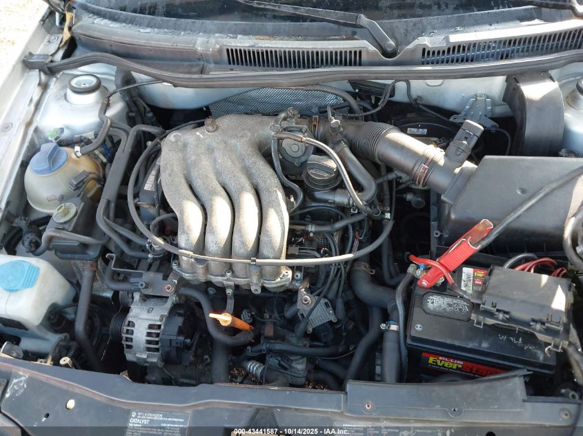 2001 Volkswagen Golf Gls VIN: 9BWGS21J414017380 Lot: 43441587