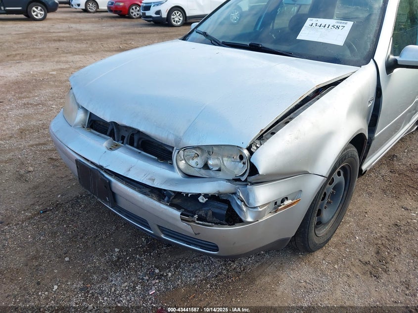 2001 Volkswagen Golf Gls VIN: 9BWGS21J414017380 Lot: 43441587