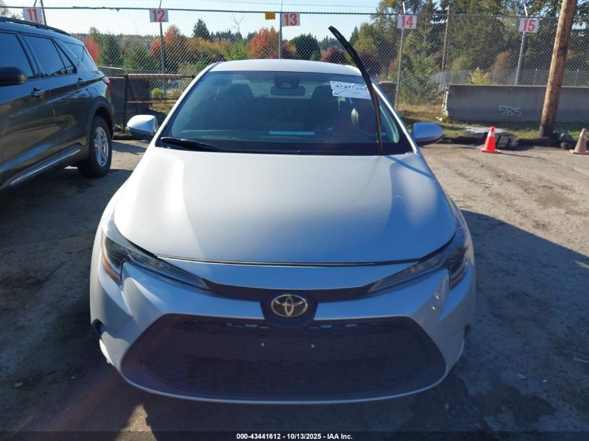 2022 Toyota Corolla Le VIN: 5YFEPMAE7NP347065 Lot: 43441612