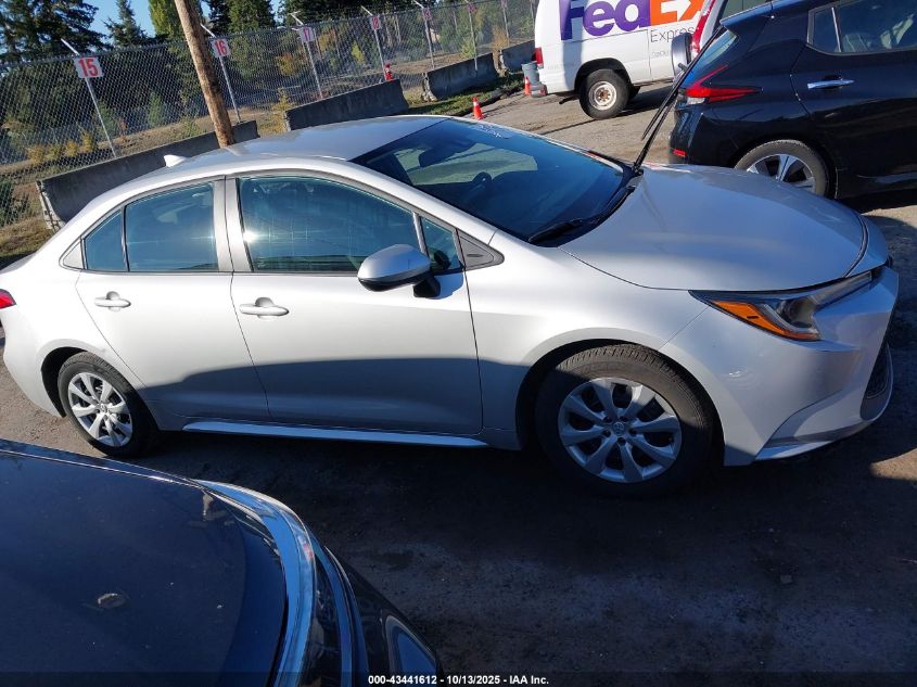 2022 Toyota Corolla Le VIN: 5YFEPMAE7NP347065 Lot: 43441612