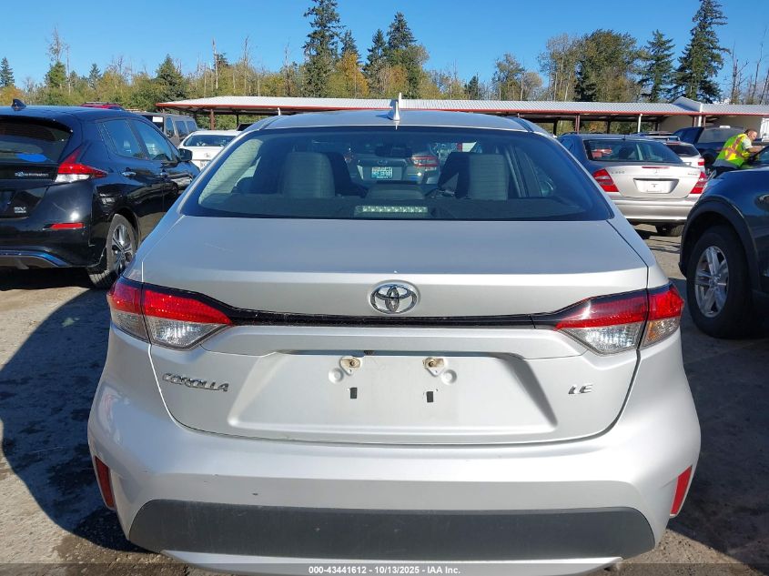 2022 Toyota Corolla Le VIN: 5YFEPMAE7NP347065 Lot: 43441612