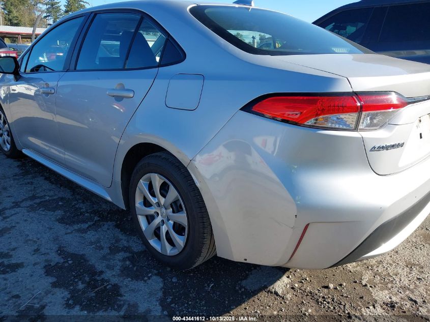 2022 Toyota Corolla Le VIN: 5YFEPMAE7NP347065 Lot: 43441612